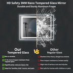38"x26" LED Bathroom Mirror - Image 5