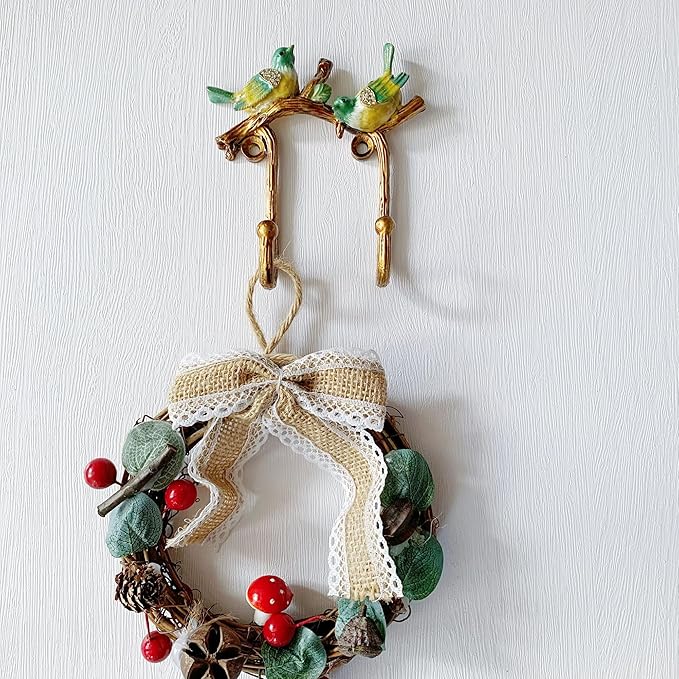 Vintage Bird Shaped Decorative Wall Hook Rack Hanger - Image 3