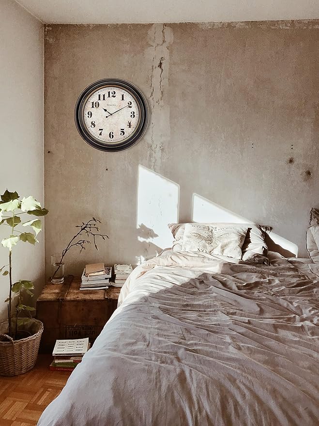 Westclox 32213VBK 24 inch Traditional Wall Clock Battery-Operated Clock - Image 6
