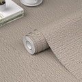 WADILE Grasscloth Peel and Stick Wallpaper 15.7in x 393.7in, Textured Contact by WADILE