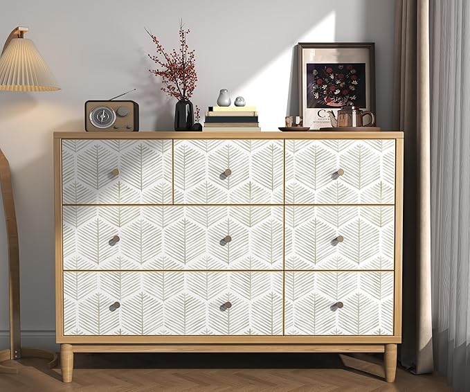 Modern Peel and Stick Wallpaper 17.3''×''787 Self Adhesive Wallpaper Boho - Image 5
