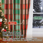 Lajode Plaid Curtains Gingham Patterned - Image 5
