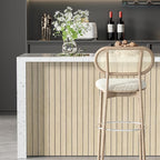 Arthome Peel and Stick Slat Wall Panels 15.7 "x240, Self-Adhesive PVC Wood - Image 3
