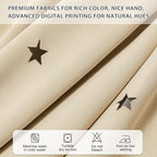 XiDi Curtains for Bedroom Decor Beige34/84/1 - Image 5