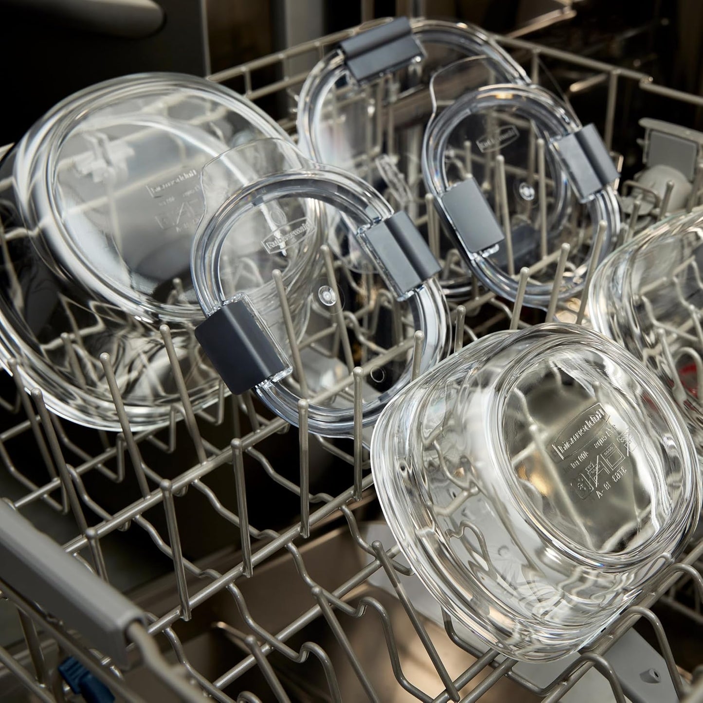 Rubbermaid Brilliance® Glass Round Leak-Proof 6-Piece Set Food Storage Containers, Food Containers with Lids, Meal Prep Containers