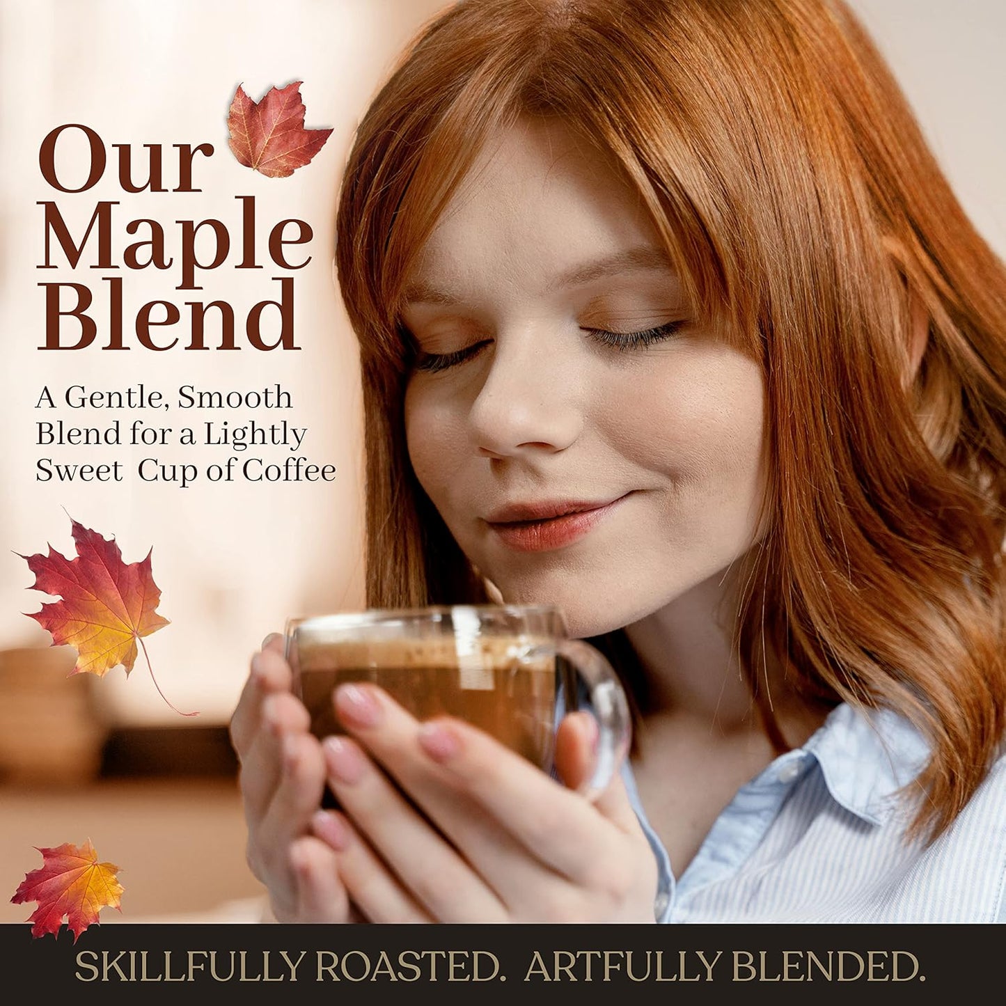 Coffea Flavor Fine Organic Coffee - Maple Ground Coffee Medium Roast | 100% Arabica Coffee| Perfect for Espresso | USDA Certified Organic | Fair Trade | Grown and Roast in the Caribbean |16 Oz