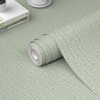 WADILE Grasscloth Peel and Stick Wallpaper 15.7in x 787.4in, Textured Contact by WADILE