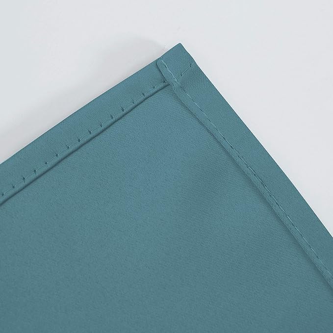 LEMOMO Sea Teal Thermal Blackout Curtains/42 x 72 Inch/Set of 2 Panels Room - Image 8