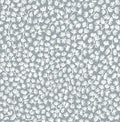 NuWallpaper x Society Social Sea Fern Slate Blue Peel and Stick Wallpaper by NuWallpaper