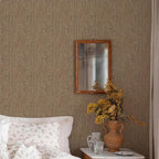 JiffDiff Woven Wallpaper Peel and Stick 17.3" x 400" Colorful Paint Grasscloth - Image 2