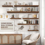 Floating Shelves for Wall 36 inch Long, Engineered Wood Wall Shelves - Image 3