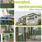 Artificial Ivy Privacy Fence Screen:120 "x 40" Anti-Ultraviolet Artificial - Image 6
