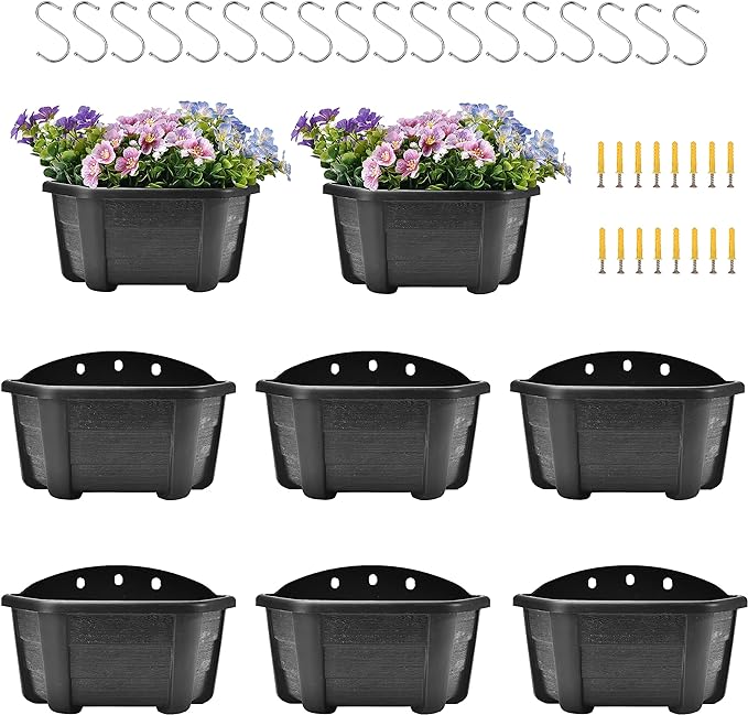 9.8 Inches Self Watering Wall Planters by OrimercGarden