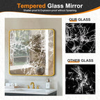 Delma Bathroom Vanity Mirror, High-Definition Bathroom Mirror, Versatile - Image 4