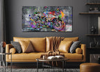 SIXTTART Banksy Motorcycles Wall-Art - Image 3