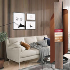 Avana Acoustic Wood Wall Panels – 93.2x11.25 Inch Panels – Fits 94x12 Layout – by AvanaHome