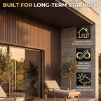 From Plain to Beautiful in Hours WPC Exterior Wall Slat Panels Waterproof - Image 6
