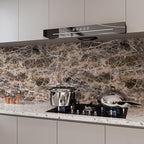 BAYYA Brown Marble Contact Paper Peel and Stick Wallpaper - Image 2
