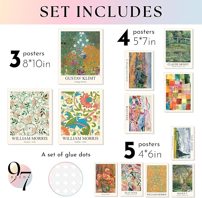 97 Decor Vintage Eclectic Wall Art Prints - Image 2