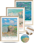 HesenDot Claude Monet Framed Wall Art, 12x16in High Framed Canvas Prints by HesenDot