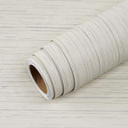 Livelynine 15.8X394 Tan Grasscloth Peel and Stick Wallpaper Textured Removable - Image 7