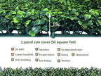 ODTORY Artificial Boxwood Roll: 60 X 120 in UV-Anti Faux Ivy Boxwood Hedge Leaf - Image 3