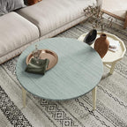 CRE8TIVE Mint Green Grasscloth Peel and Stick Wallpaper Faux Grasscloth Contact - Image 5