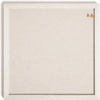 U Brands Rustic Linen Bulletin Board, Industrial Grade Pinning Surface by UBrands