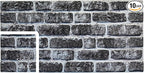 Dundee Deco 3D Wall Panels Faux Brick by DundeeDeco