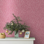 CHIHUT 15.7''x236'' Pink Glitter Peel and Stick Wallpaper Self Adhesive Sparkle - Image 3