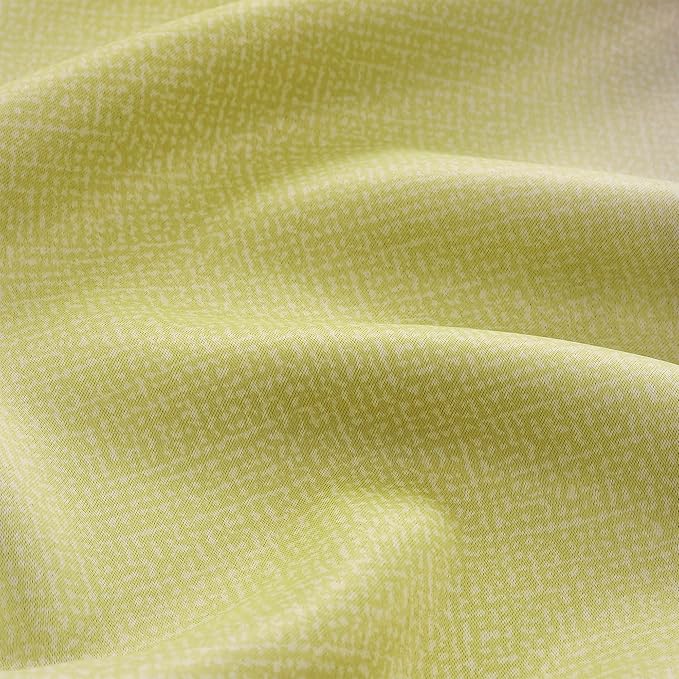 XiDi Curtains for Bedroom Decor, Rainbow GreenYellowGrey52/90/1 - Image 9
