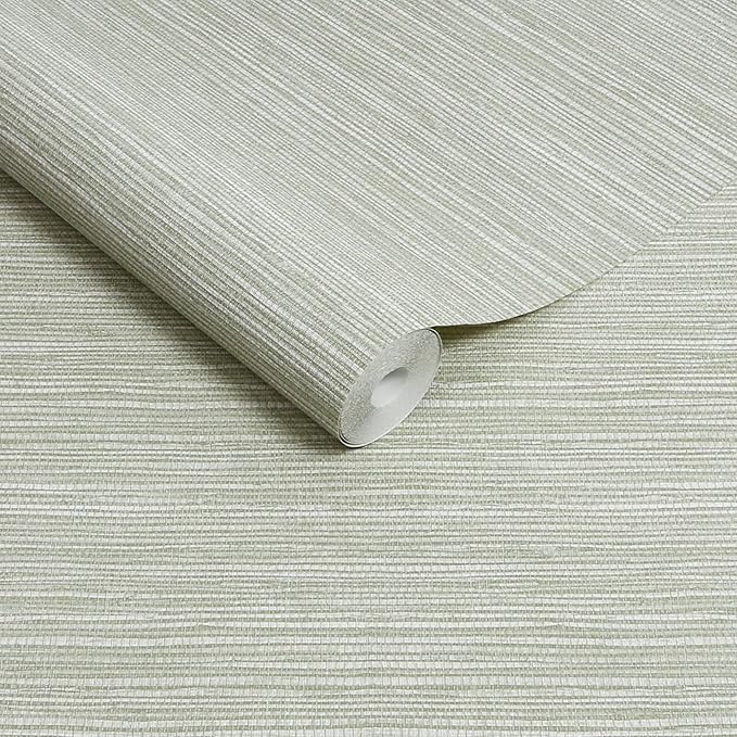 Superfresco Easy Emperor Grasscloth Sage Wallpaper - Image 3