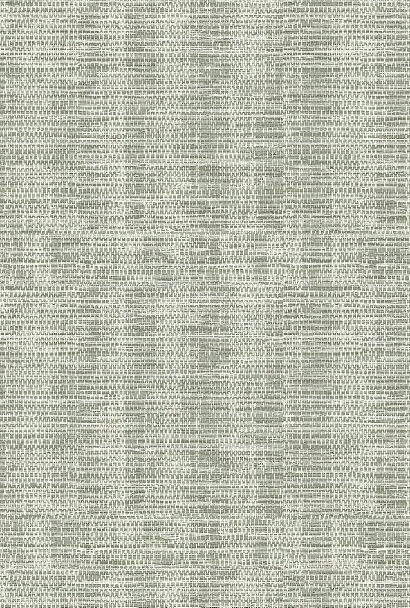 HueBurst Green Grasscloth Peel and Stick Wallpaper 17.3" x 394" Renter Friendly - Image 7