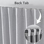 IGEMAEVE 100% Blackout Curtains 108 Inches Long - Image 3