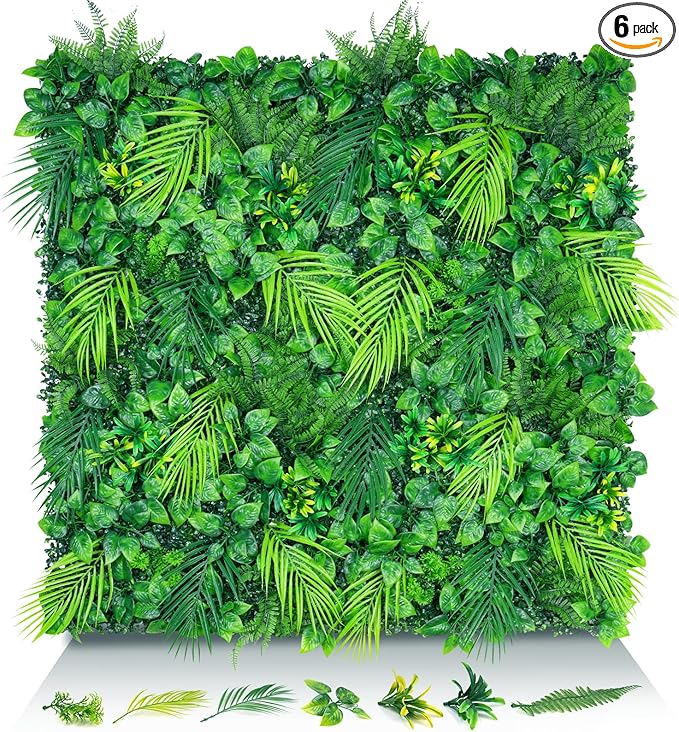 Artificial Plant Wall Panels by EverNature