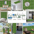 ODTORY Artificial Grass Wall Backdrop Panels: 20X20 in 8P UV-Anti Greenery - Image 6