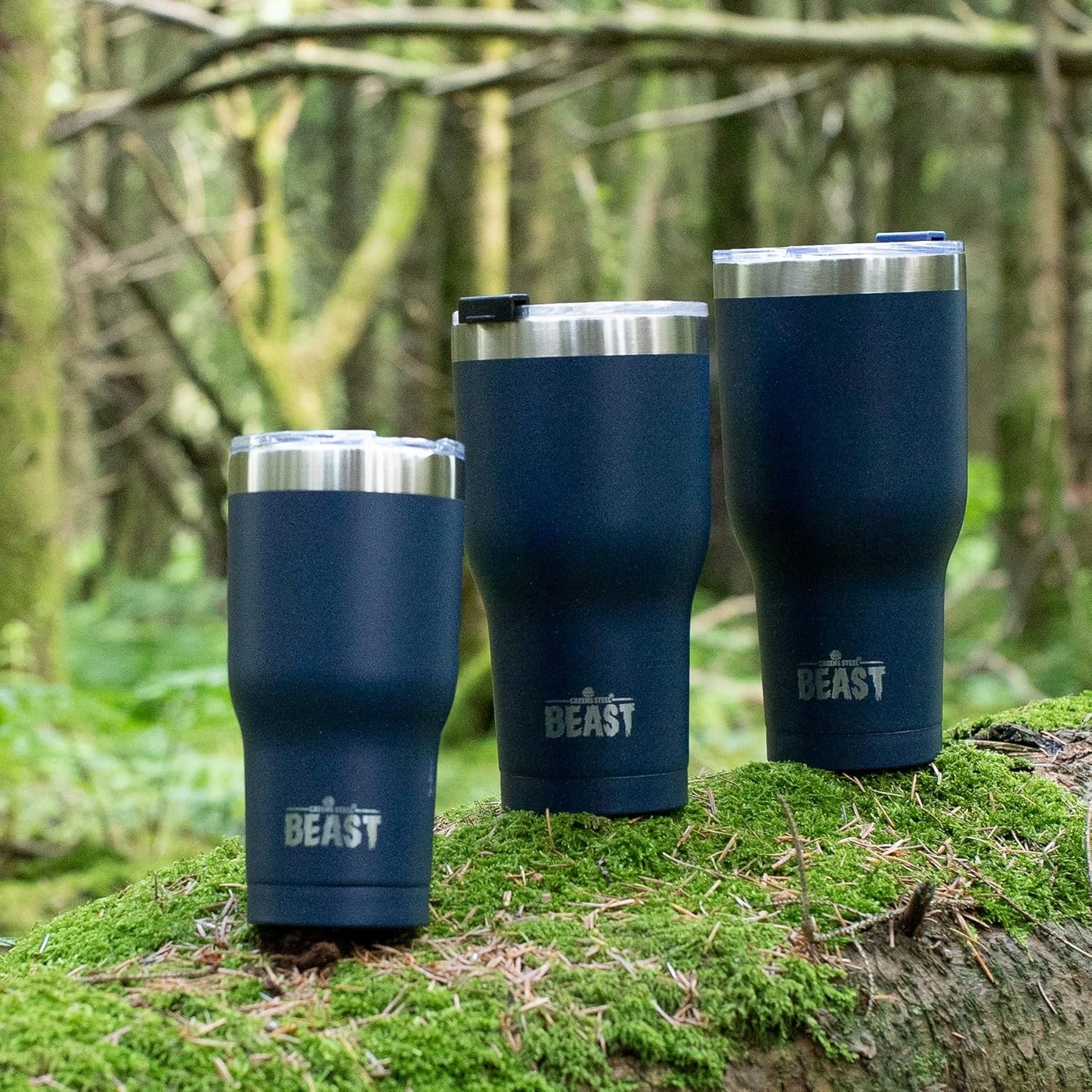 Beast 20 oz Tumbler Stainless Steel Vacuum Insulated Coffee Ice Cup Double Wall Travel Flask (Royal Blue)