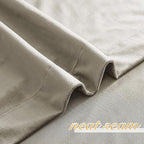 NICETOWN Living Room Camel Velvet Curtains, Sound and Sunlight Reducing Heavy - Image 6