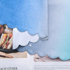 XiDi Curtains for Bedroom Decor, Rainbow BluGrenGrey-34-45 - Image 6