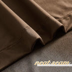 NICETOWN Thermal Insulated Brown Velvet Curtains, Sound Reducing Heavy Matt - Image 5