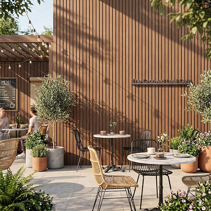 From Plain to Beautiful in Hours WPC Exterior Wall Slat Panels Waterproof - Image 18