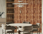 FLFK Brown Wood 16" x 256" Removable Wallpaper Peel and Stick - Image 4