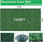 Yangrass Artificial Greenery Wall Roll, Vine Leaf Fence Panels - Image 3