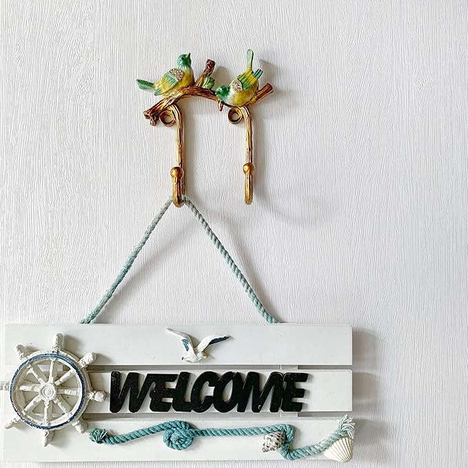Vintage Bird Shaped Decorative Wall Hook Rack Hanger - Image 4