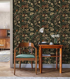 Erfoni 17.3" x197" Retro Floral and Bird Contact Paper Vintage Peel and Stick - Image 4