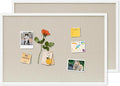 DAHAPYBOO Cork Board with Linen White 2Pack, Bulletin Board 30"x20" Hanging by DAHAPYBOO