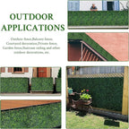 Artificial Ivy Privacy Fence Screen: 72"x 144" 4-Layer Leaf UV-Anti Faux - Image 6