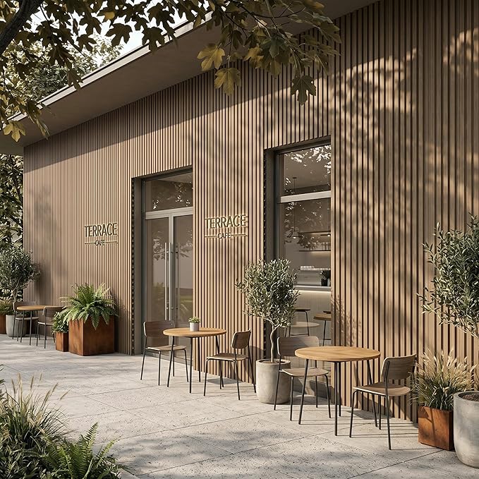 From Plain to Beautiful in Hours WPC Exterior Wall Slat Panels Waterproof - Image 13
