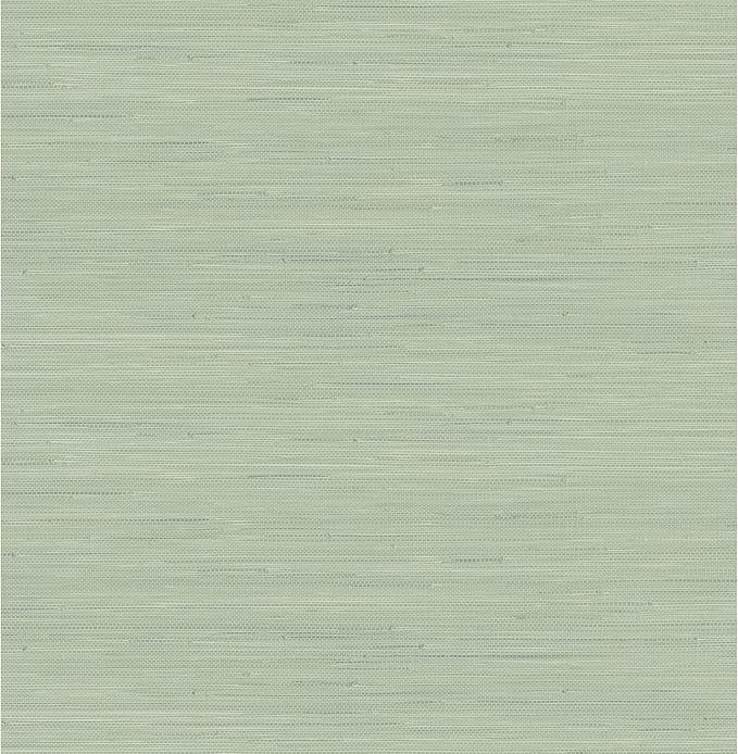 NuWallpaper x Society Social Classic Faux Grasscloth Peel and Stick Wallpaper by NuWallpaper