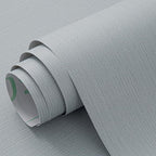 Haimin Fabric Wallpaper Textured Contact Paper Peel and Stick Faux Linen Wall - Image 3